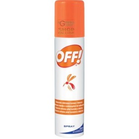 OFF SPRAY RESPINGĂTOR REPERLLENTE ANTIZANZARE ML. 100 OFF SPRAY RESPINGĂTOR REPERLLENTE ANTIZANZARE ML. 100