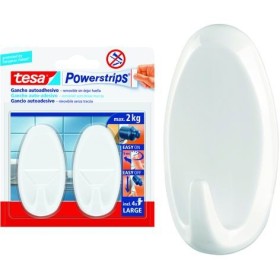 TESA CÂRLIGE ADESIVI POWERSTRIPS OVALE PC-URI MARI ALBE. 2 TESA CÂRLIGE ADESIVI POWERSTRIPS OVALE PC-URI MARI ALBE. 2
