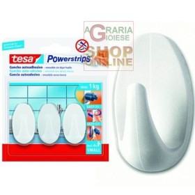 TESA POWERSTRIPS 3 CÂRLIGE MASINA MICAADESIVO ALB TESA POWERSTRIPS 3 CÂRLIGE MASINA MICAADESIVO ALB