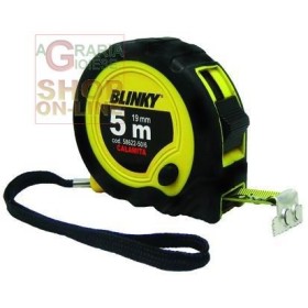 HU-FIRMA FLESSOMETRO CALAMITA NASTRO 19 MM 5 METRI BLINKY FLESSOMETRO MINNESOTA CON CALAMITA NASTRO 19 MT. 5
