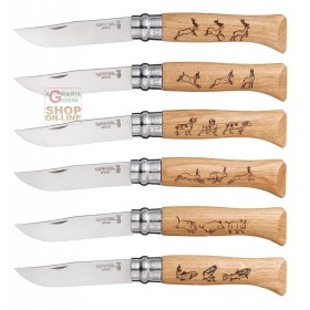 OPINEL SET 6 CUTITE N. 8 COLECTIA INOX ANIMAL OPINEL SET 6 CUTITE N. 8 COLECTIA INOX ANIMAL