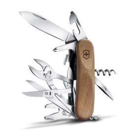 Vicotorinox multifuncțional Evolution Wood S 557 cu obrajii de nuc mm. 85 Vicotorinox multifuncțional Evolution Wood S 557 cu obrajii de