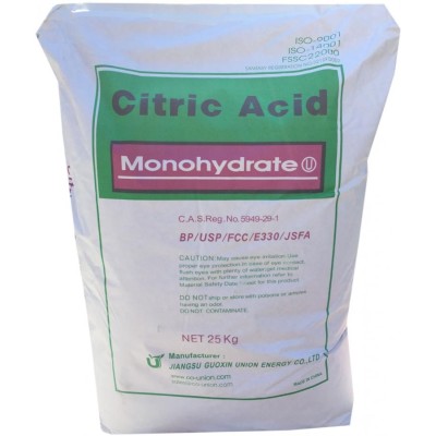 ACIDO CITRICO MONOIDRATO PER USO ALIMENTARE KG. 25