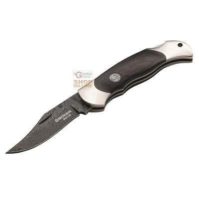 BOKER COLTELLO DAMAST JAHRESMESSERE CON LAMA DAMASCATA LIMITED