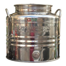 SUPERFUSTINOX MOD CONTAINER DIN OȚEL INOXIDABIL. MILANO LT. 2 PREDISPUS SUPERFUSTINOX MOD CONTAINER DIN OȚEL INOXIDABIL. MILANO LT. 2