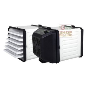 TRE SPADE ATACAMA CUB USCATOR PENTRU CONSERVINGAZION FRUCTE, LEGUME ȘI ALTE ALIMENTE WATT. 500 TRE SPADE ATACAMA CUB USCATOR PENTRU CONSERVINGAZION FRUCTE