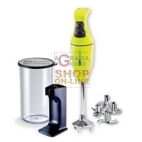 BAMIX MONO VERDE FRULLATORE MIXER AD IMMERSIONE WATT. 180 CON KIT BAMIX MONO VERDE FRULLATORE MIXER AD IMMERSIONE WATT. 180 CON