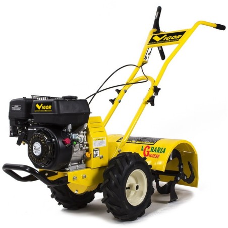 VIGOR CULTIVATOR CU MOTOR V-MC65 CU ROȚI ȘI tăietor de CM.