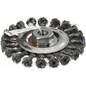 Perie cu disc Einhell din sârmă de oțel mm. 0,5 diam. 115 mm Perie cu disc Einhell din sârmă de oțel mm. 0,5 diam. 115 mm