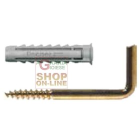 FISCHER TASSELLI APPENDIQUADRI SX 4 G GOLD PZ. 10 FISCHER TASSELLI APPENDIQUADRI SX 4 G GOLD PZ. 10