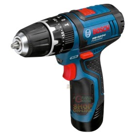 BOSCH BURGHIU DE PERCUȚIE CU 2 BATERII GSB 10,8-2 LI 2AH 10,8V BOSCH BURGHIU DE PERCUȚIE CU 2 BATERII GSB 10,8-2 LI 2AH 10,8V