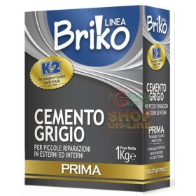 CEMENTO GRIGIO PER RAPIDE RIPARAZIONI INTERNI ED ESTERNI KG. 1 CEMENTO GRIGIO PER RAPIDE RIPARAZIONI INTERNI ED ESTERNI KG. 1