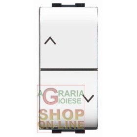 LIFE ART.4022WH BUTON DUBLU PENTRU RULOU ALB LIFE ART.4022WH BUTON DUBLU PENTRU RULOU ALB