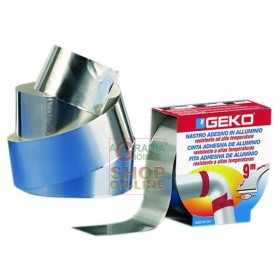 BANDĂ TERMICĂ ALUMINIU ADALB ESIVE MM. 40 X 9 MT. BANDĂ TERMICĂ ALUMINIU ADALB ESIVE MM. 40 X 9 MT.