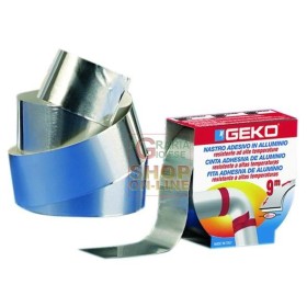 NASTRO TERMICO ALLUMINIO ADESIVO NERO MM. 40 X 9 MT. NASTRO TERMICO ALLUMINIO ADESIVO NERO MM. 40 X 9 MT.