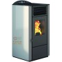 STUFA A PELLET PUNTO FUOCO LORY-10 KW. 9,0 COLORE AVORIO