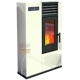 STUFA A PELLET PUNTO FUOCO SUSY SLIM KW. 7,5 (BR) AVORIO STUFA A PELLET PUNTO FUOCO SUSY SLIM KW. 7,5 (BR) AVORIO