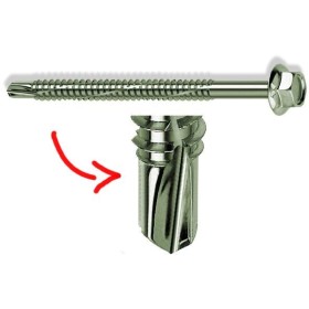 KOVERVIT ȘURUB DX AUTO-FORAJ DE CONSTRUCȚIE MM. 6,3 X 60 KOVERVIT ȘURUB DX AUTO-FORAJ DE CONSTRUCȚIE MM. 6,3 X 60