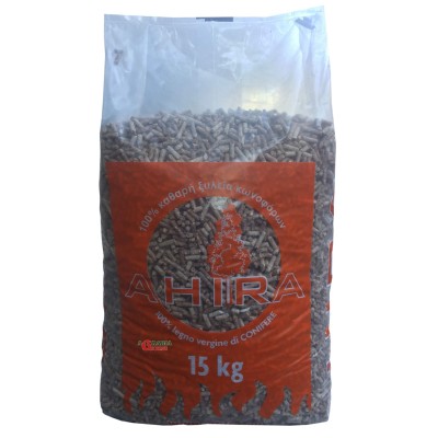 Pellet per stufe Ahira classe EN PLUS A1 kg. 15