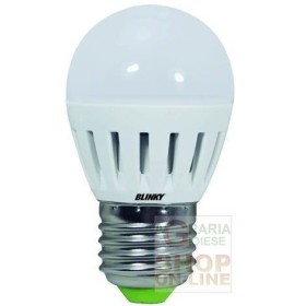VIGOR LAMPADA A LED MINIGLOBO LUCE CALDA E27 4W- 320LM BLINKY LAMPADA A LED 27-LED LUCE CALDA E27 2,5W 200LM