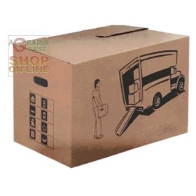 SCATOLA CARTONE AVANA M CM. 35X30X20H. SCATOLA CARTONE AVANA M CM. 35X30X20H.