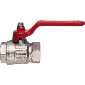 VALVOLA A SFERA OTTONE CROMATO F/F 1.1/2 POLL. VALVOLA A SFERA OTTONE CROMATO F/F 1.1/2 POLL.