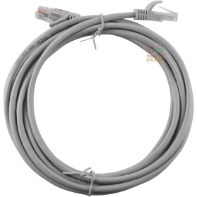 CAVO LAN UTP PLUG RJ45/RJ45 GRIGIO MT. 3 CAVO LAN UTP PLUG RJ45/RJ45 GRIGIO MT. 3