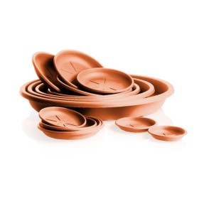 SOTTOVASO IN PLASTICA TERRACOTTA CM. 40 SOTTOVASO IN PLASTICA TERRACOTTA CM. 40