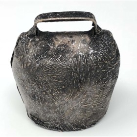 CLOPOT DE ALAMĂ RUMENIT PENTRU CAPRE DE OAIE C oaieANI OI ȘI ORNAMENTALE MM. 70x80h. CLOPOT DE ALAMĂ RUMENIT PENTRU CAPRE DE OAIE C oaieANI OI ȘI