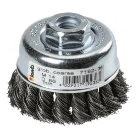 Einhell Cupa perie diam sârmă de oțel. 60 x 0,5 mm. Împletite Einhell Cupa perie diam sârmă de oțel. 60 x 0,5 mm. Împletite