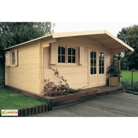 Casa din lemn Chamonix 478 x 418 x 253 h. cm - numai lemn Casa din lemn Chamonix 478 x 418 x 253 h. cm - numai lemn