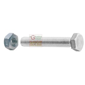 SC METAL ȘURUBURI CAP ESAGONALE 4X50 CU DADI PC-URI. 10 SC METAL ȘURUBURI CAP ESAGONALE 4X50 CU DADI PC-URI. 10