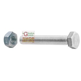 SC METAL ȘURUBURI CAP ESAGONALE 5X40 CU DADI PC-URI. 15 SC METAL ȘURUBURI CAP ESAGONALE 5X40 CU DADI PC-URI. 15