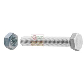 SC ȘURUBURI METALICE CAP ESAGONALE 6X 25 CU DADI PC-URI. 15 SC ȘURUBURI METALICE CAP ESAGONALE 6X 25 CU DADI PC-URI. 15