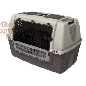 Transport auto pentru câini Bama Easy Tour Dove cm gri. 88x52x60h. Transport auto pentru câini Bama Easy Tour Dove cm gri.