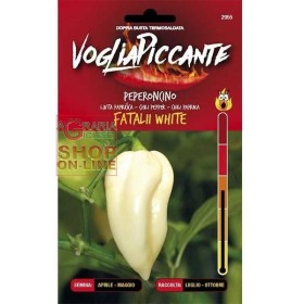 POFTA PICANT CHILI PEPPER SEMINTE FATAL ALB POFTA PICANT CHILI PEPPER SEMINTE FATAL ALB