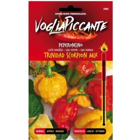 SEMINȚE DE CHILI PICANTE TRINIDAD MIX SCORPION SEMINȚE DE CHILI PICANTE TRINIDAD MIX SCORPION