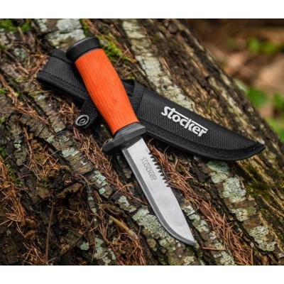 STOCKER ART. 746 COLTELLO PUGNALE OUTDOOR PER CACCIA PESCA CM.