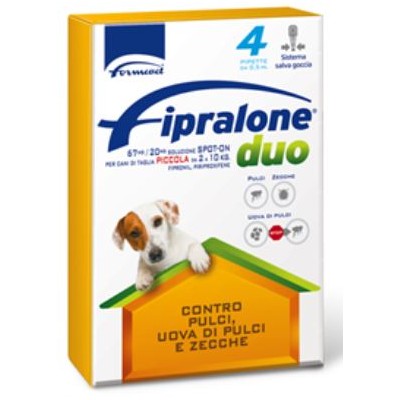 FIPRALONE DUO SPOT ON GATTO ANTIPARASSITARIO PER CANI PICCOLI