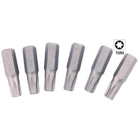 VIGOR INSERȚII PENTRU ȘURUBELNIȚE TORX-TI FULL PCS. 6 TX-40X25MM VIGOR INSERȚII PENTRU ȘURUBELNIȚE TORX-TI FULL PCS. 6 TX-40X25MM