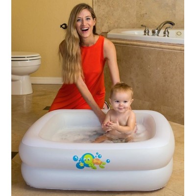 BESTWAY 51116 POOL B netAGBABY TUBE GONF CMIABILE. 86x86x25h.