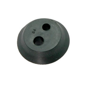 Cauciuc cu 2 găuri pentru perii kasei diam. 21,8 x 4,5 mm. Cauciuc cu 2 găuri pentru perii kasei diam. 21,8 x 4,5 mm.