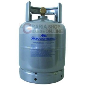 BOMBOLA PER GAS LIQUIDO DA KG.3 EUROCAMPING BOMBOLA PER GAS LIQUIDO DA KG.3 EUROCAMPING