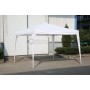 GAZEBO RIPIEGHEVOLE IN ALLUMINIO MOD. RAPID MT. 3x3 BIANCO