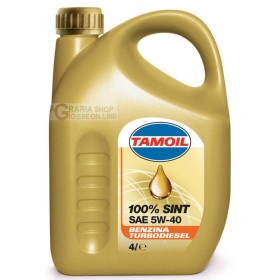TAMOIL OLIO LUBRIFICANTE SPECIAL SINT 5W 40 LT. 4 TAMOIL OLIO LUBRIFICANTE SPECIAL SINT 5W 40 LT. 4