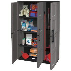 ARMADIO ÎN RESIN 3 USI CUSACOP SUPORT MOD. F101 CM. 102x37x163h. ARMADIO ÎN RESIN 3 USI CUSACOP SUPORT MOD. F101 CM. 102x37x163h.