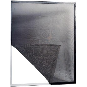 ZANZARIERA ADESIVA CON FISSAGGIO A STRAPPO IRS CM. 150x180 FINESTRA NERO ZANZARIERA ADESIVA CON VELCRO IRS CM. 150x180 FINESTRA NERO