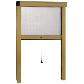 MOSQUITO NET IRS subțire CMDE BRONZ DIN ALUMINIU VERTICAL . 120x160 REDUCTIBILE MOSQUITO NET IRS subțire CMDE BRONZ DIN ALUMINIU VERTICAL.