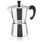 Macchina del caffè caffettiera moka eva in alluminio 280G 3