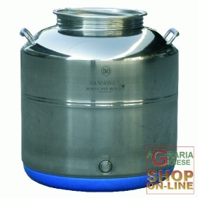 SANSONE CONTAINER DIN OȚEL INOXIDABIL LT. 20 BASS MOD. EUROPA SUDATĂ SANSONE CONTAINER DIN OȚEL INOXIDABIL LT. 20 BASS MOD. EUROPA